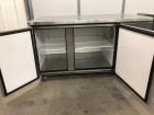 Used True Tuc-60-32f 60" Wide 2-solid Door Deep Undercounter Freezer